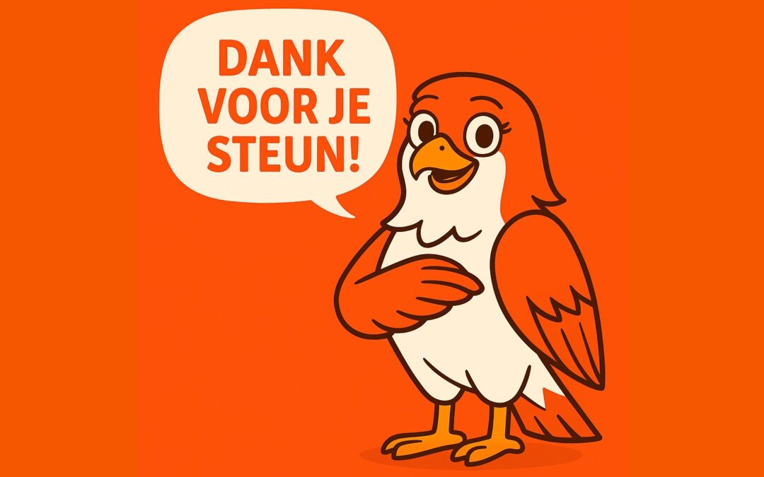De eerste donaties zijn binnen!
