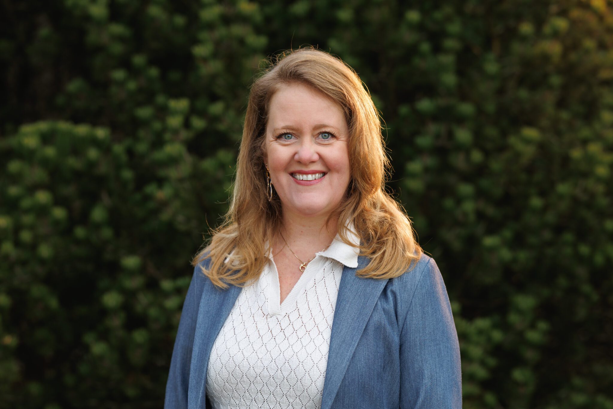 Portretfoto van Jennifer Elskamp, lijsttrekker ChristenUnie Nunspeet 2026