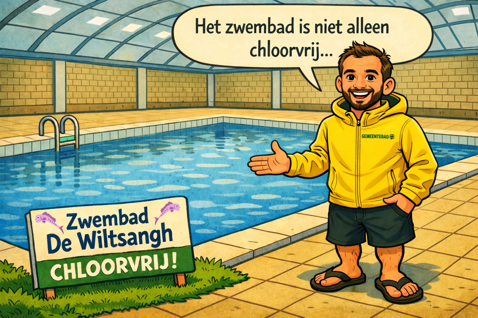 Verantwoordelijkheid en waarde: de Wiltsangh in beeld Raadsrakkertje over sportcomplex De Wiltsangh in Nunspeet, met verwijzing naar politieke verantwoordelijkheid, ontwerpkeuzes en leeg zwembad